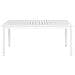 Tavolo Da Giardino Alluminio Bianco 180/240 X 90 Cm Skaloma - Foto miniatura 4