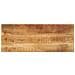 Piano Per Tavolo 70x20x3,8cm Rettangolare Legno Di Mango Grezzo - Foto miniatura 1
