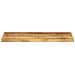 Piano Per Tavolo 70x20x3,8cm Rettangolare Legno Di Mango Grezzo - Foto miniatura 3