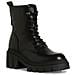Black Casual Closed Booties Stivaletti Pelle Scarpe Donna Nero Eu 36, 1-25283-41 003 - Foto miniatura 1