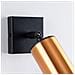 Lampada A Parete Winx Nero /rame Sl. 1374 - Moderno Lampade Da Parete Nero /rame 18.5x8x8 Cm - Foto miniatura 7