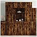 Armadietto Rovere Fumo 80x42,5x225 Cm In Truciolato - Foto miniatura 1