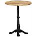 Tavolino Da Bistrot Ø60x76 Cm In Legno Di Mango Grezzo - Foto miniatura 1