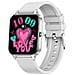Smartwatch Con Chiamata Bluetooth E Monitoraggio Della Salute Silver - Foto miniatura 1