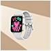 Smartwatch Con Chiamata Bluetooth E Monitoraggio Della Salute Silver - Foto miniatura 2