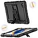 Custodia Per Samsung Galaxy Tab A8 10.5"" Con Supporto E Tracolla Nera - Foto miniatura 4