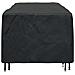 Copertura per mobili da esterno Nero 270 x 110 x 70 cm 600D - Foto miniatura 5