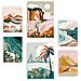 Set Di 6 Stampe Natura Complessa 3 In Sfondi Astratti Dipinti Decorativi Estetici Per Il Tuo Soggiorno, Camera Da Letto, Casa A3 & A4 Senza Cornice - Foto miniatura 1