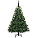 Albero di Natale artificiale con 150 LED Verde 150 cm PE e PVC - Foto miniatura 4