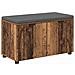 Panca per ingresso con cuscino Legno vecchio 80 x 38 x 46 cm - Foto miniatura 1