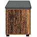 Panca per ingresso con cuscino Legno vecchio 80 x 38 x 46 cm - Foto miniatura 7