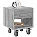 Comodino Grigio Sonoma 40,5 x 40 x 48 cm Legno multistrato - Foto miniatura 3