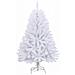 Albero di Natale Artificiale con Rami Pieghevoli Bianco 150 cm - Foto miniatura 5