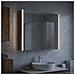 Mobiletto per specchio da bagno Legno vecchio - Foto miniatura 2