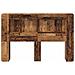 Testata del letto Legno antico Legno ingegnerizzato - Foto miniatura 3