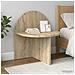 Comodino Rovere Sonoma 40 x 35,5 x 45,5 cm Legno ingegnerizzato - Foto miniatura 2