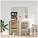 Cancello per cani pieghevole con supporti 2 pcs Rovere Sonoma - Foto miniatura 2