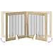 Cancello per cani pieghevole con supporti 2 pcs Rovere Sonoma - Foto miniatura 7