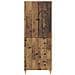 Set di armadi 2 pcs 66 x 34,5 x 90 cm Legno ingegnerizzato - Foto miniatura 4