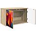 Mobile TV da Parete HEESCH 69 x 33 x 40 cm Rovere Sonoma - Foto miniatura 2