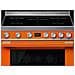 Cucina Elettrica CPF9IPOR 5 Zone di Cottura Forno Elettrico Dimensione 90 x 60 cm Colore Arancione - Foto miniatura 3