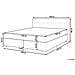 Letto Boxspring Matrimoniale In Tessuto Beige 180x200cm Admiral - Foto miniatura 25