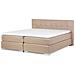Letto Boxspring Matrimoniale In Tessuto Beige 180x200cm Admiral - Foto miniatura 14