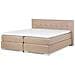 Letto Boxspring Matrimoniale In Tessuto Beige 180x200cm Admiral - Foto miniatura 16
