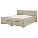 Letto Boxspring Matrimoniale In Tessuto Beige 180x200cm Admiral - Foto miniatura 19