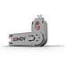 40620 Clip Sicura Chiave Bloccaporta Usb Tipo A Rosa Acrilonitrile Butadiene Stirene [abs] 1 Pz (usb Port Blocker - Foto miniatura 3