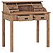 Scrivania 90x50x100 Cm In Legno Massello Di Teak - Foto miniatura 3