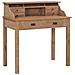 Scrivania 90x50x100 Cm In Legno Massello Di Teak - Foto miniatura 1
