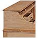 Scrivania 90x50x100 Cm In Legno Massello Di Teak - Foto miniatura 10