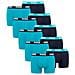 Basic Boxers - Boxer Da Uomo 796 - Aqua / blu S - Foto miniatura 1