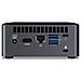 Nuc NUC10i7FNHN Intel Core i7-10710U Quad Core 1.1 GHz No Ram No SSD 5xUSB 3.1 S. O. Non Incluso - Foto miniatura 3