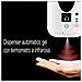 Dispenser Automatico Gel Mani Con Termometro A Infrarossi Termoscanner - Foto miniatura 2