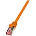 0.25m Cat. 6 S / FTP, 0,25m, Cat6, S / FTP (S-STP) , 10g - Foto miniatura 1