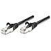 Cat5e (FTP) Patch Cable, 2x RJ-45, Molded, 17 ft. , Black - Foto miniatura 1