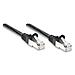 Cat5e (FTP) Patch Cable, 2x RJ-45, Molded, 17 ft. , Black - Foto miniatura 4