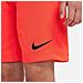 Pantaloncini Da Calcio - Bambini - Dri-fit - Rosso E Nero - Foto miniatura 4