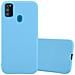 Custodia Compatibile Con Samsung Galaxy M30s / M21 In Candy Blu - Coperchio Protettivo In Silicone Tpu Flessibile - Foto miniatura 1