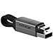 Cavo Multiconnettore inCharge 6 USB-C / Lightning / Micro USB Portachiavi Colore Grigio - Foto miniatura 2