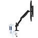 AD110DX supporto da tavolo per Tv a schermo piatto 81,3 cm (32") Nero Scrivania - Foto miniatura 7