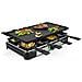 RA-2748 griglia per raclette 8 persona (e) 1400 W Nero - Foto miniatura 3