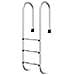 Scala Per Piscina 54x38x158 Cm Acciaio Inox 304 - Foto miniatura 2