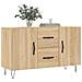 Credenza Rovere Sonoma 100x36x60 Cm In Legno Multistrato - Foto miniatura 3