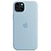 Custodia MagSafe in silicone per iPhone 15 Plus - Blu chiaro - Foto miniatura 5
