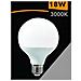 Lampadina Led 18 W Lampada Globo Sfera Luce Calda 3000k E27 G95 - Foto miniatura 1