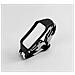 Cinturino Xiaomi Band 8 Active - Nylon Traspirante Black+white - Foto miniatura 4
