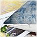 Set Di Federe Blu Ruedong 4 Pezzi 45 X 45 Cm - Foto miniatura 3
